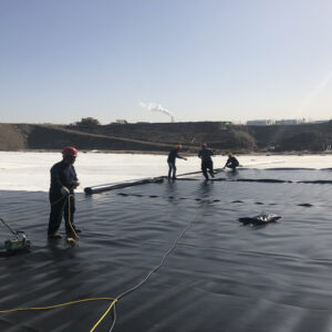 Geomembrane construction