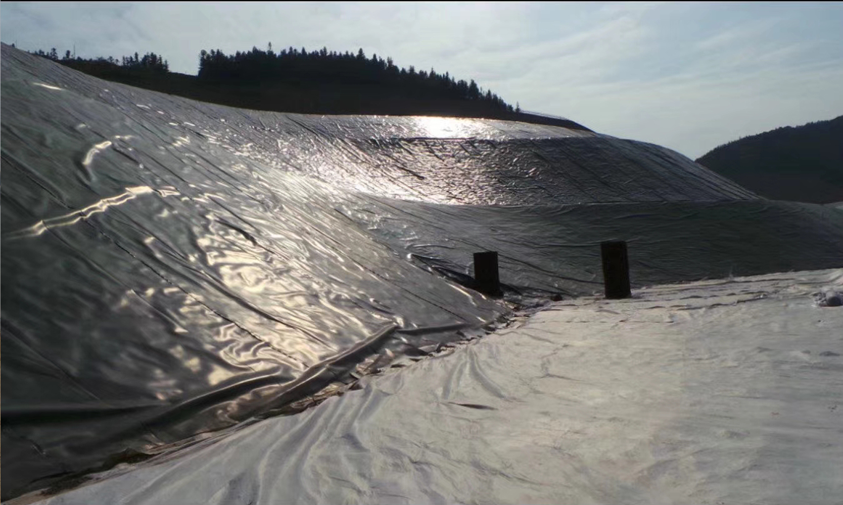 HDPE geomembrane for tailings